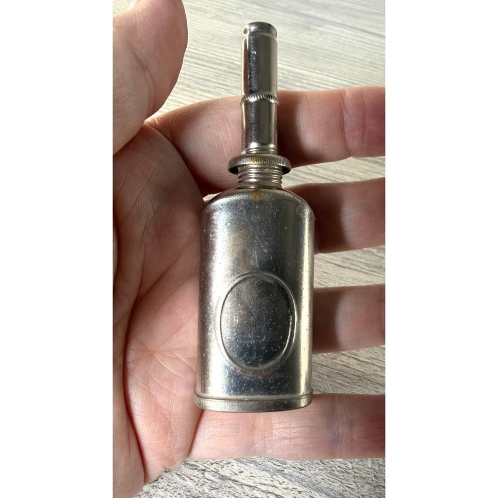 Small Miniature Pocket Oiler Oil Can Firearm Sewing Bike Antique Vintage USA